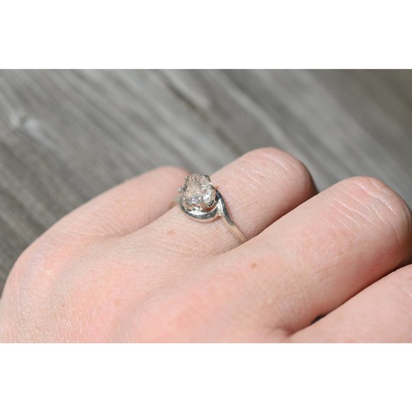 alternative raw diamond engagement rings size 4 5 6 7 8 8 9 10 11 - Picture 3 of 5